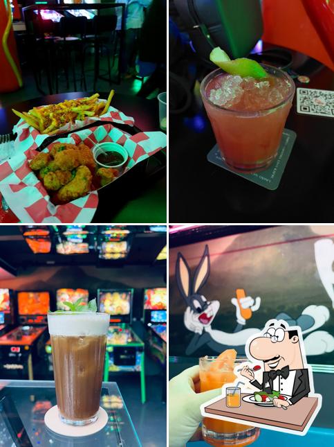 Comida em Pinball Space