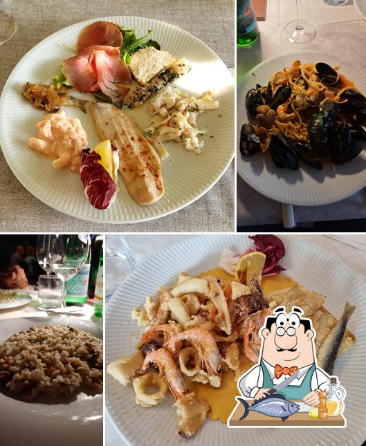 Salmone grigliato al Ristorante Corallo