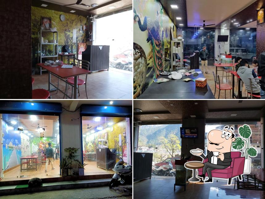 The interior of SAMRAT FAMILY Restaurant