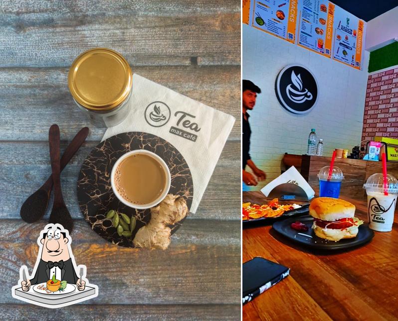 Food at TeaMax Cafe Hubballi