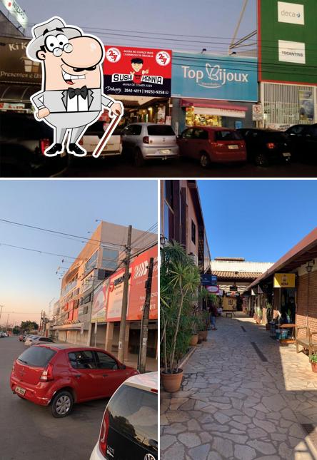 O exterior do Sushi Mania Jardim Botânico