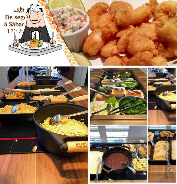 Comida em Cozinha da Ilha