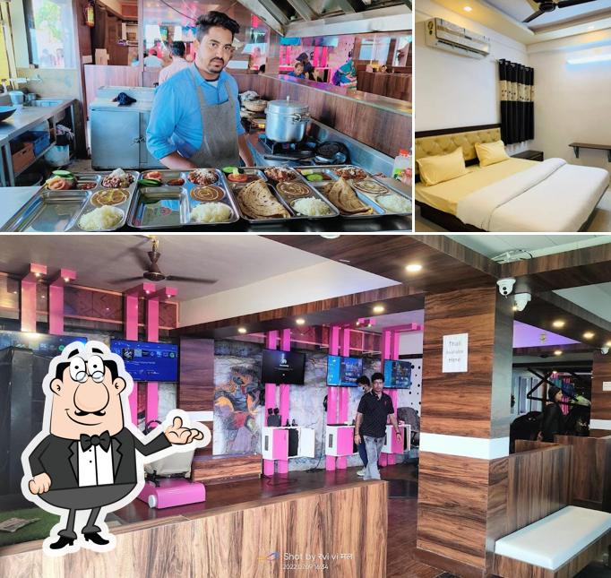 The interior of Ropeway Restaurant