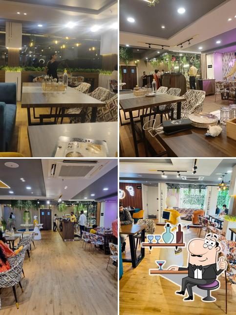 Check out how The Robot Restaurant Yellow House Lucknow - Best Indian Restaurant in Lucknow, Indian Food and Chinese Restaurants in Lucknow looks inside