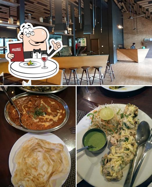 The restaurant's food and interior