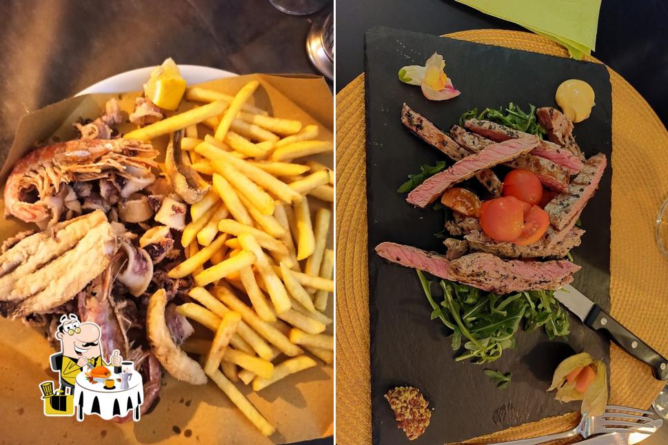 Cibo al Trattoria Cavallo Grigio