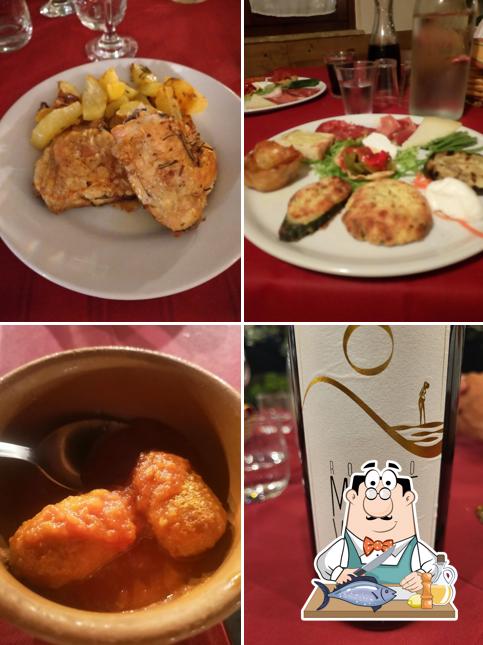 Salmone grigliato al Agriturismo Montevecchio