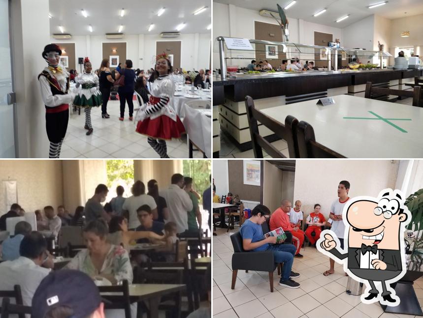 O interior do Restaurante Filezão