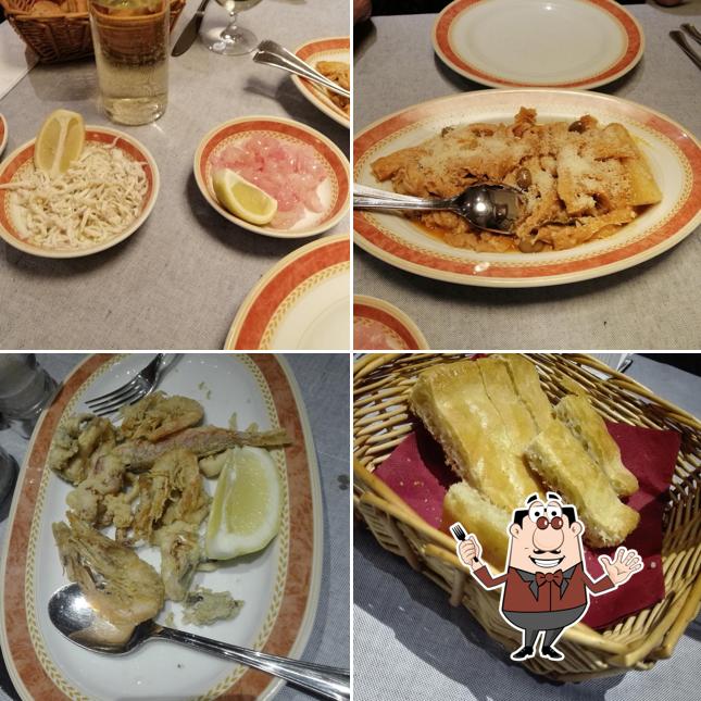 Cibo al Ristorante Cava Ardé Belvedere