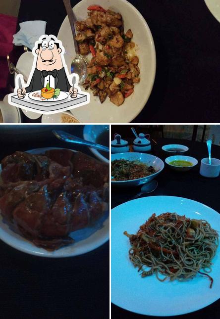 Food at Ling's Pavilion