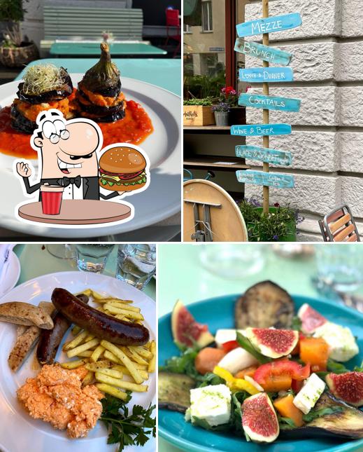 Prova un hamburger a MAZI im Morgarten