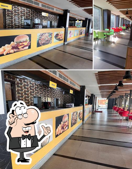 Take a seat at one of the tables at Vyanjanam