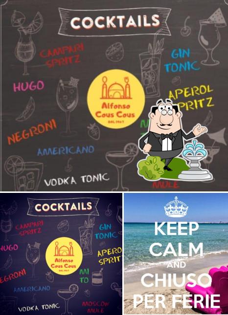 Alfonso Cous cous si caratterizza per la esterno e lavagna