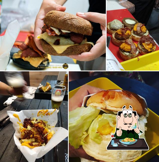 Comida em Umbora Burgers