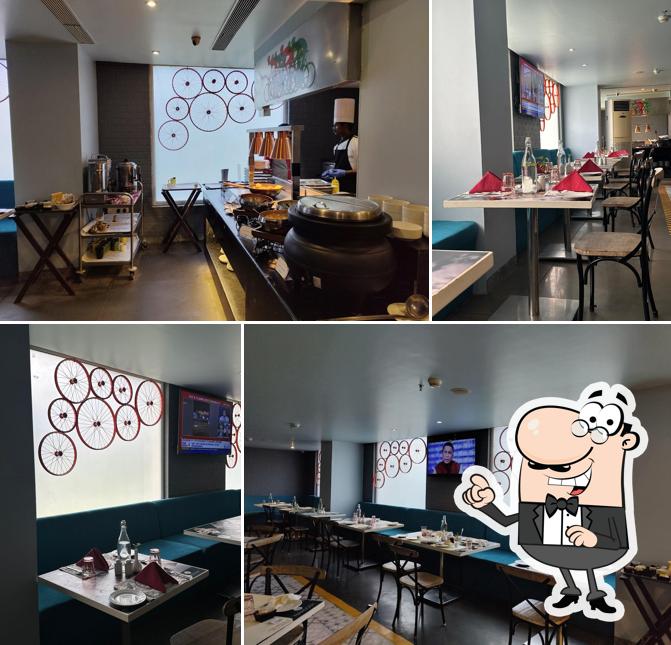 The interior of Naadody Restaurant