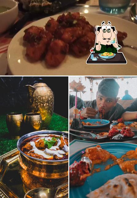 Food at The Blu Umbrella