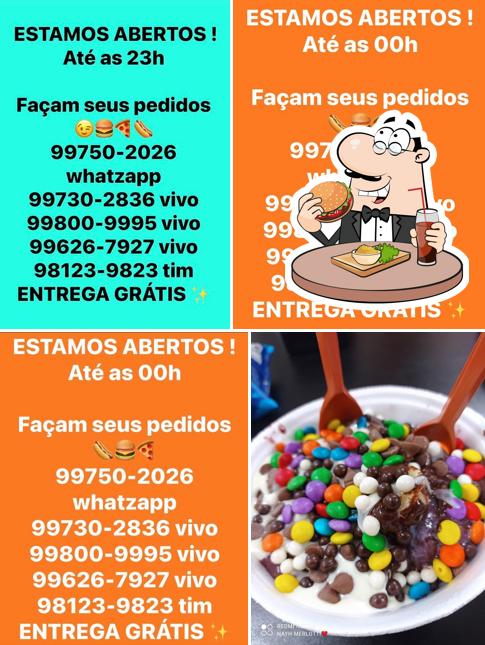 Os hambúrgueres do Lanchonete da Tia irão saciar uma variedade de gostos