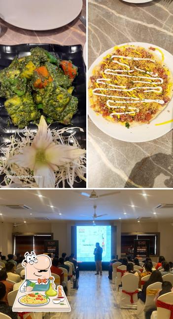 The restaurant's food and interior