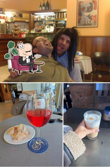 Dai un'occhiata agli interni di Bar Rinald