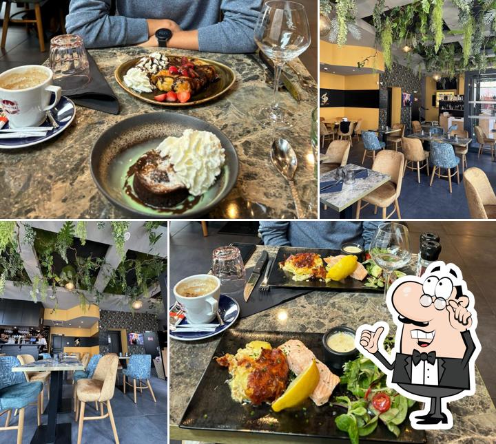 Installez-vous à l'une des tables de Le Rive Droite