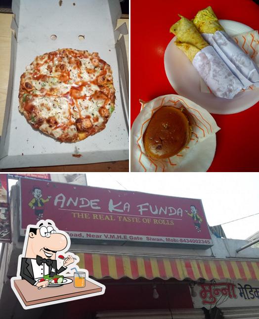 The restaurant's food and exterior