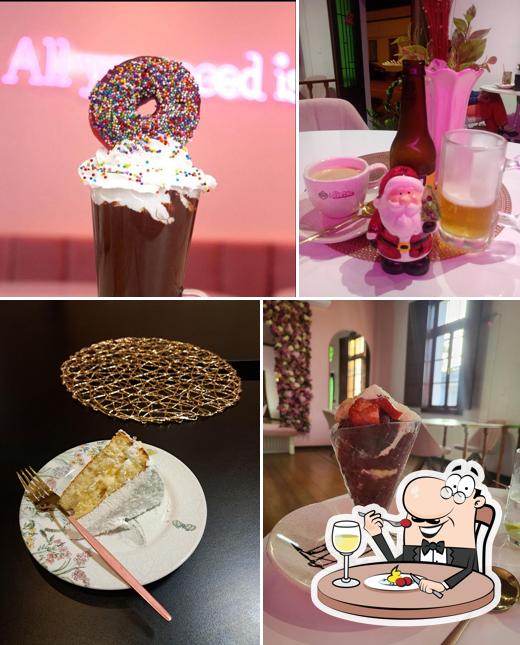 Comida em Princess Candy Cafeteria