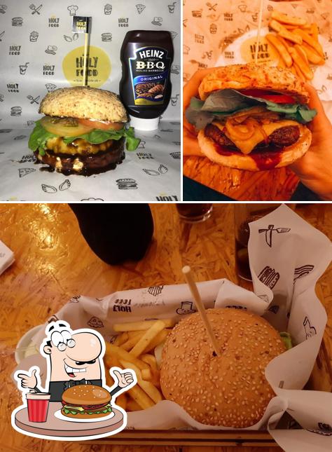 Hambúrguer em Holy Food Hamburgueria