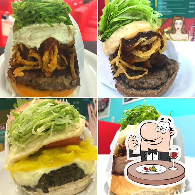 Sanduíche de carne de porco desfiada em KING'S BEEF