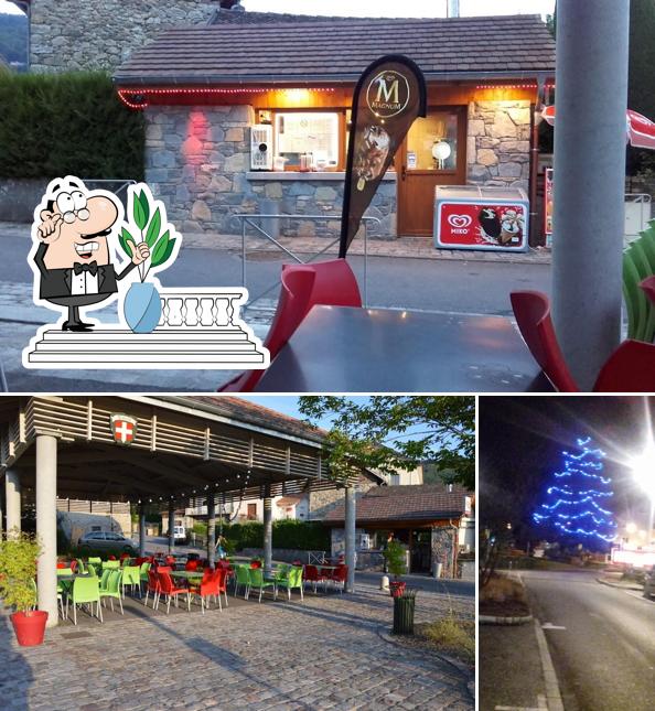 Jetez un coup d’œil à quoi ressemble Le Local à Pizza Pizzeria à l'extérieur