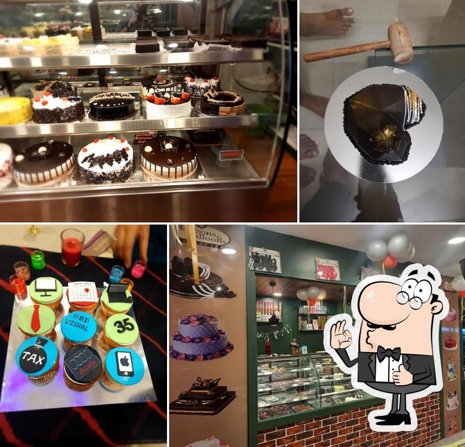 Ribbons & Balloons The Cake Shop image