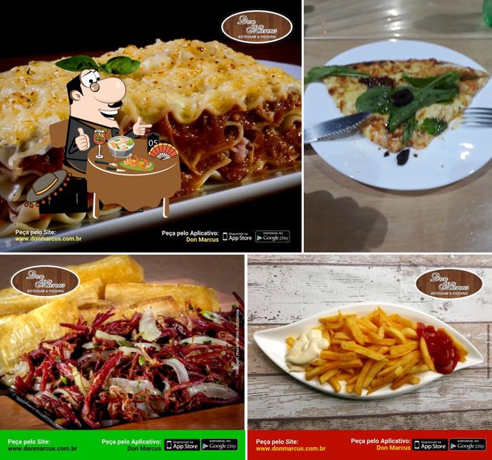 Platos en Don Marcus Botequim E Pizzaria - Alcântara
