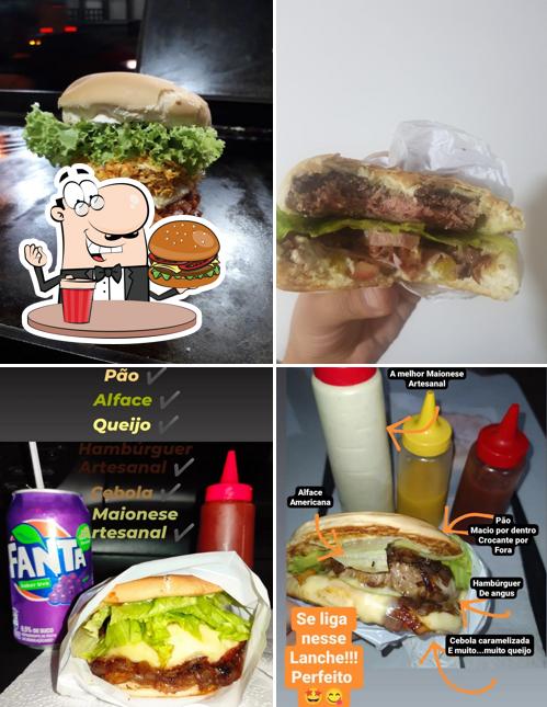 Hambúrguer em Burdog Lanches