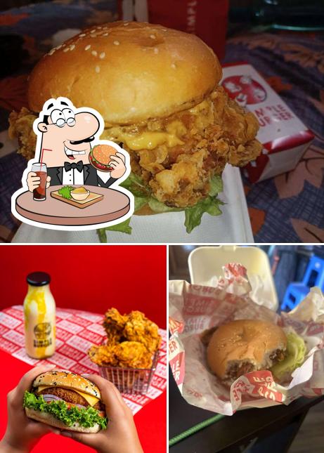 Get a burger at Simple Burger