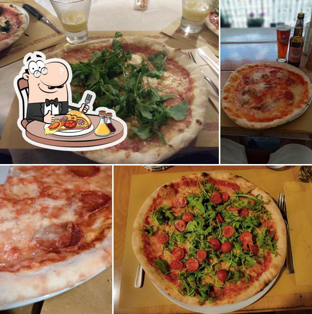 A Caffè Symphony, puoi prenderti una bella pizza