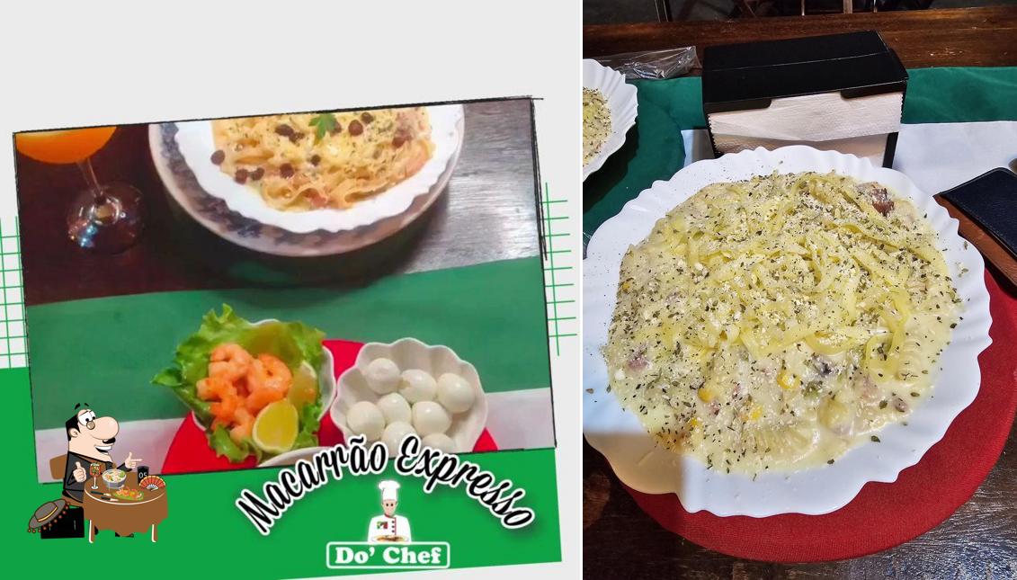 Comida em Macarrão Expresso Do' Chef