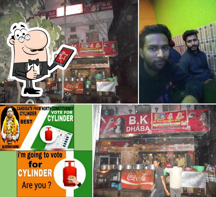 Here's a pic of B K Dhaba