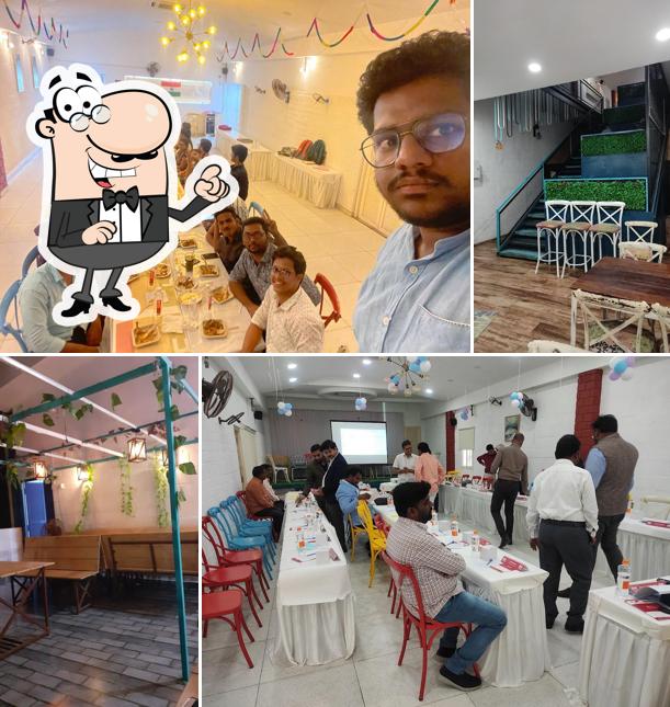 The interior of The #Box