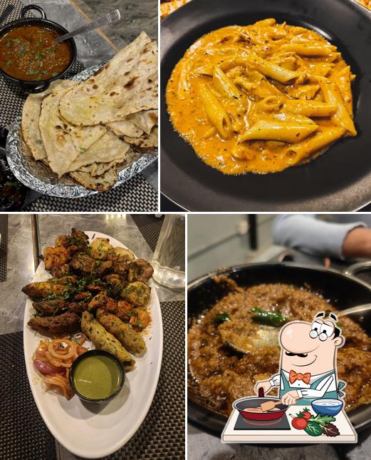 Chicken curry at The SkyView Rooftop Multicuisine Restaurant & Banquet/AC Dinning Hall