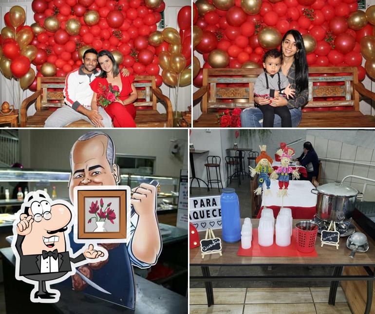 A ilustração do Bar e Lanchonete Amazonas’s interior e casamento