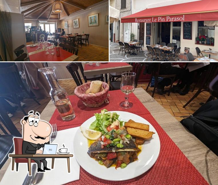 L'intérieur de Le Pin Parasol