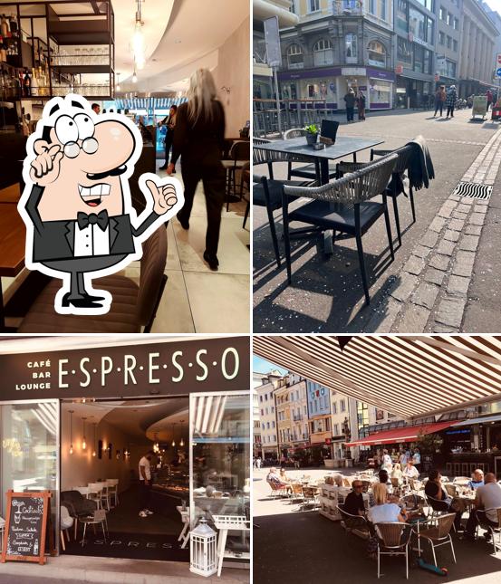 Gli interni di Espresso Basel