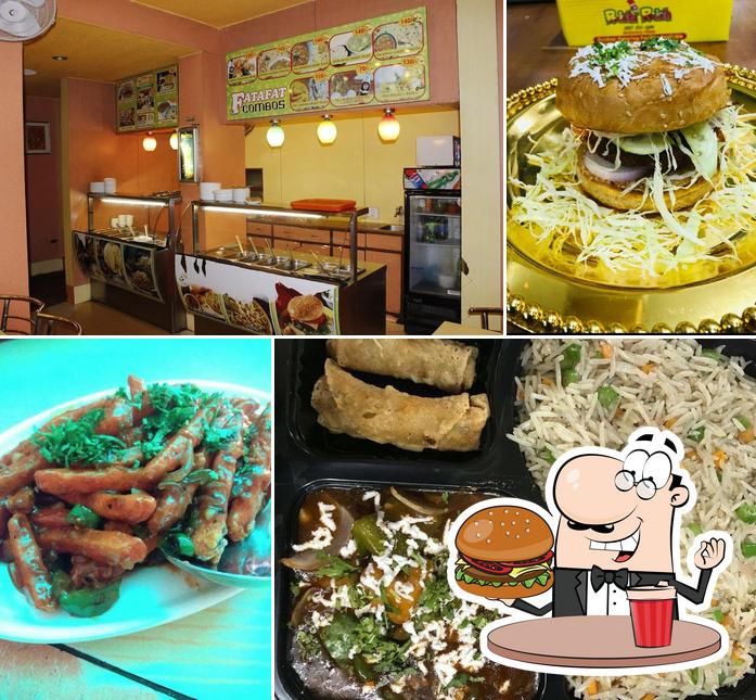 Get a burger at Richi Rich Restaurant