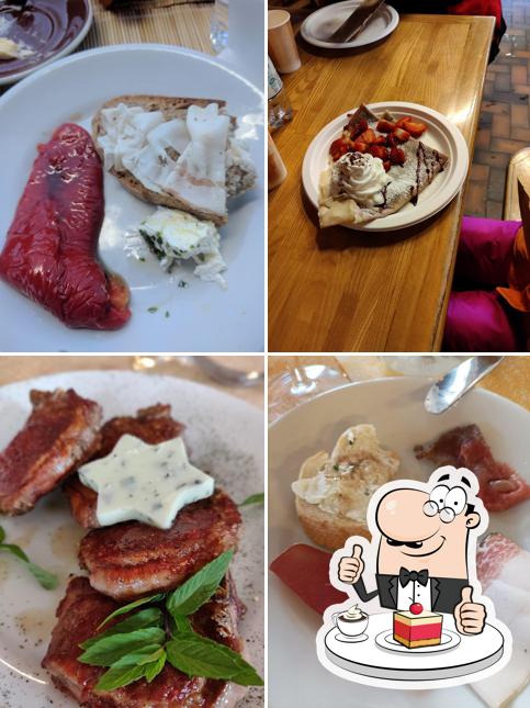 I dessert costituiscono una parte importante del pasto