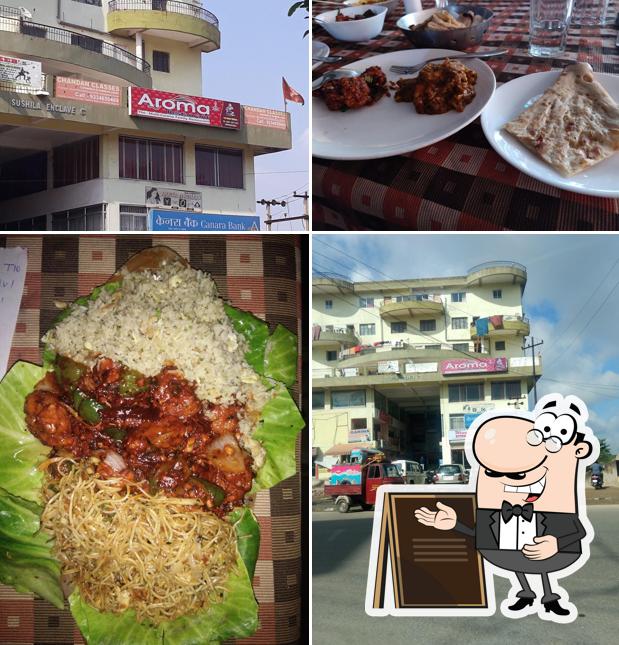 Check out how Aroma Restaurant looks outside