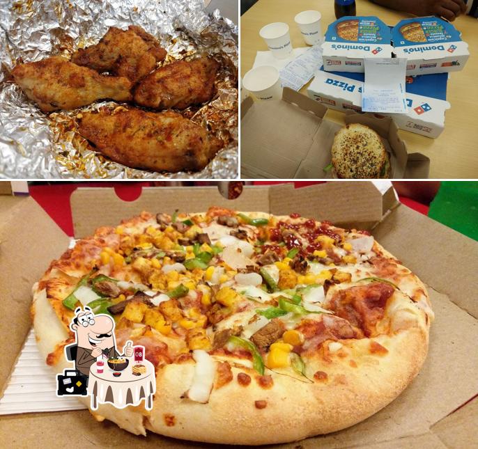 Food at Domino's Pizza Murugeshpalya, Bangalore