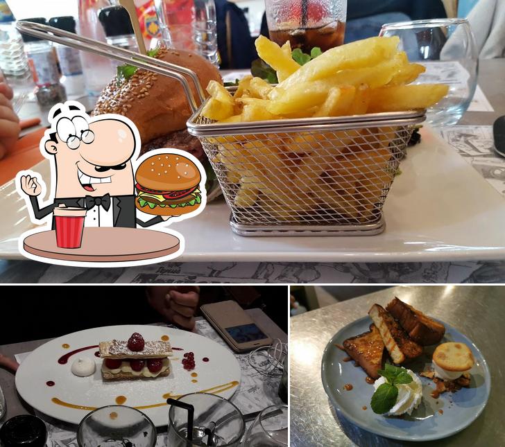 Commandez un hamburger à Le Grand Café de La Poste