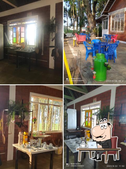 O interior do Salada de Frutas Dona Pamonha