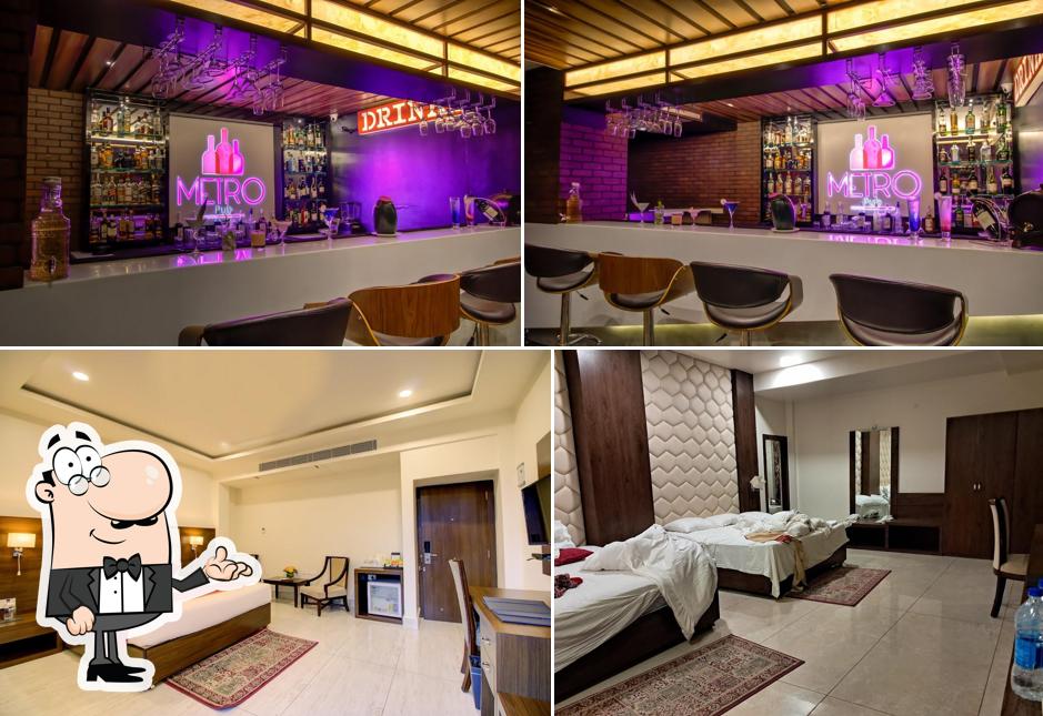 Take a seat at one of the tables at Cygnett Inn Trendz, Itanagar