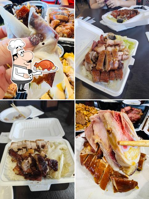 Peking duck at Chung Wang Cantonese BBQ