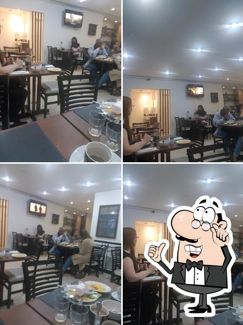 O interior do The Lucca Gastronomia & Eventos Paraíso